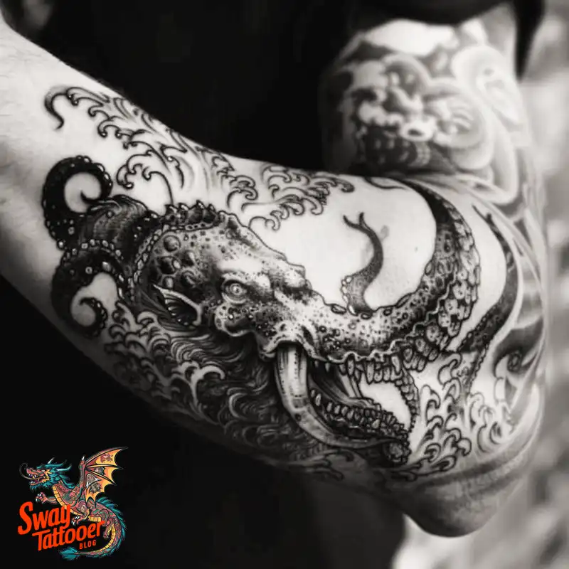 100+ Kraken Tattoo Designs: Mythical Beast on Your Skin 55 Kraken Tattoo