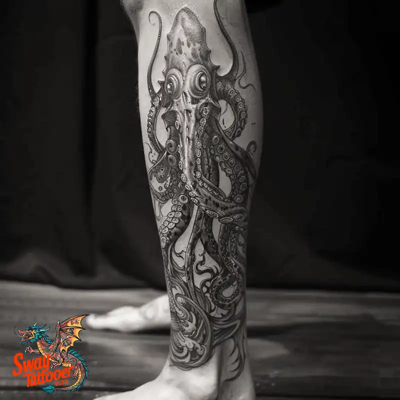 100+ Kraken Tattoo Designs: Mythical Beast on Your Skin 34 Kraken Tattoo