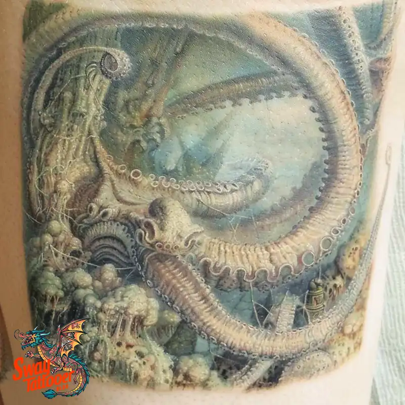 100+ Kraken Tattoo Designs: Mythical Beast on Your Skin 15 Kraken Tattoo