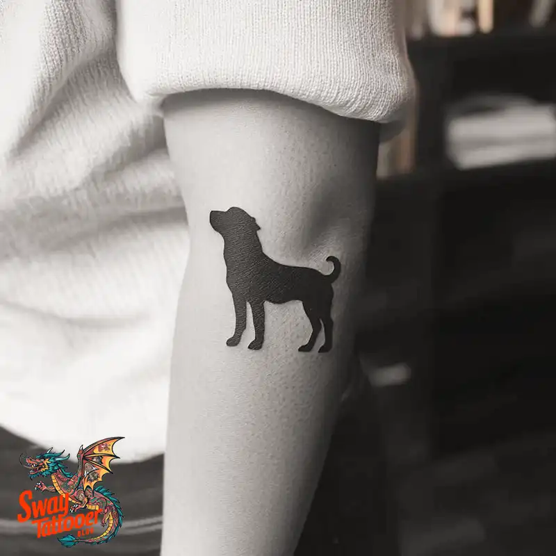 100 Labrador Tattoo Design Ideas, Symbolism and Meaning 6 Labrador tattoo