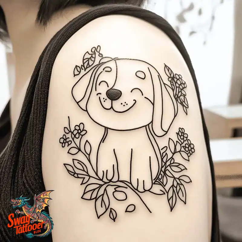 100 Labrador Tattoo Design Ideas, Symbolism and Meaning 5 Labrador tattoo