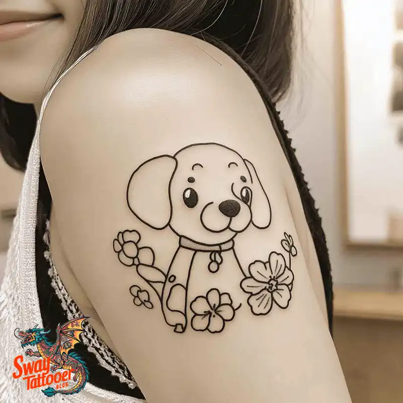 100 Labrador Tattoo Design Ideas, Symbolism and Meaning 2 Labrador tattoo