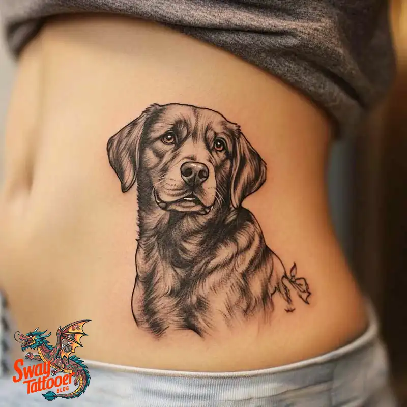 100 Labrador Tattoo Design Ideas, Symbolism and Meaning 88 Labrador tattoo