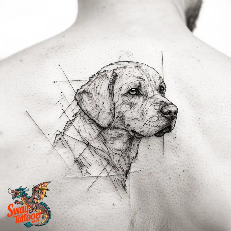 100 Labrador Tattoo Design Ideas, Symbolism and Meaning 86 Labrador tattoo