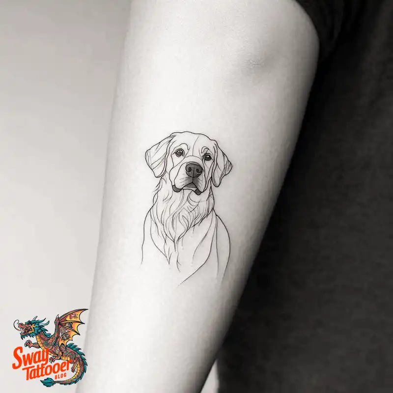 100 Labrador Tattoo Design Ideas, Symbolism and Meaning 85 Labrador tattoo