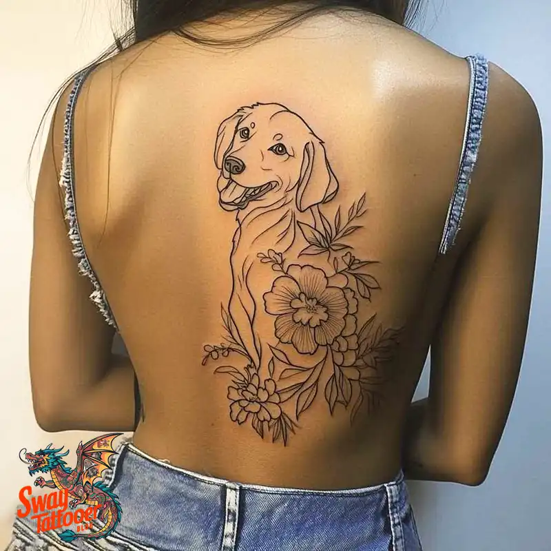 100 Labrador Tattoo Design Ideas, Symbolism and Meaning 84 Labrador tattoo