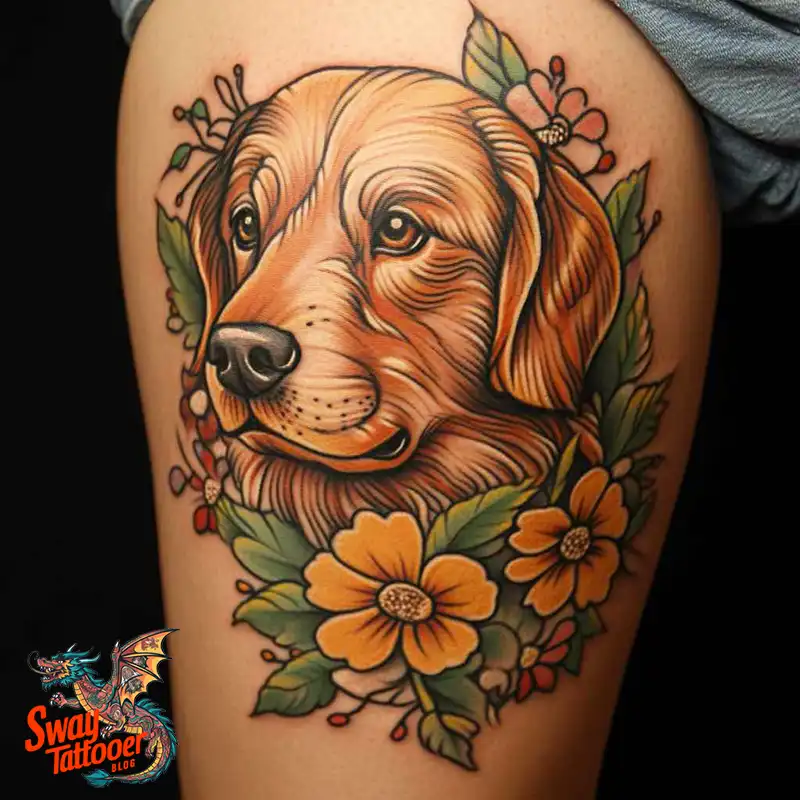 100 Labrador Tattoo Design Ideas, Symbolism and Meaning 78 Labrador tattoo