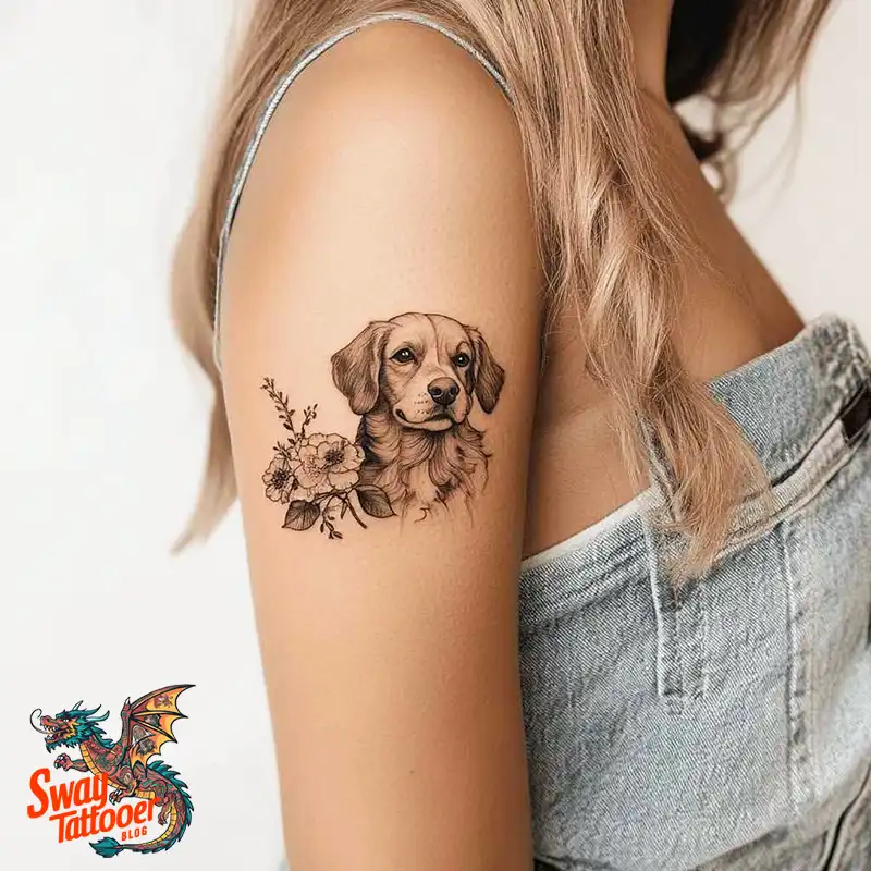 100 Labrador Tattoo Design Ideas, Symbolism and Meaning 77 Labrador tattoo