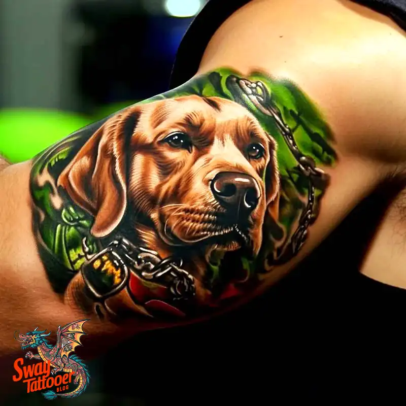 100 Labrador Tattoo Design Ideas, Symbolism and Meaning 103 Labrador tattoo