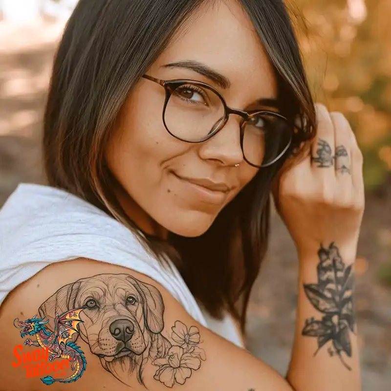 100 Labrador Tattoo Design Ideas, Symbolism and Meaning 76 Labrador tattoo