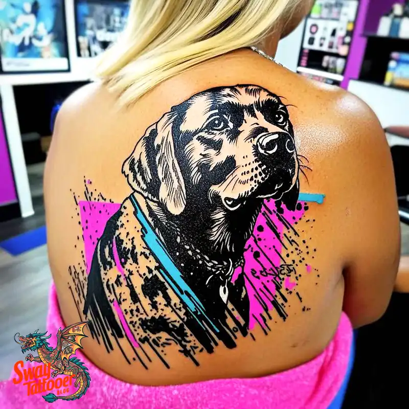 100 Labrador Tattoo Design Ideas, Symbolism and Meaning 74 Labrador tattoo