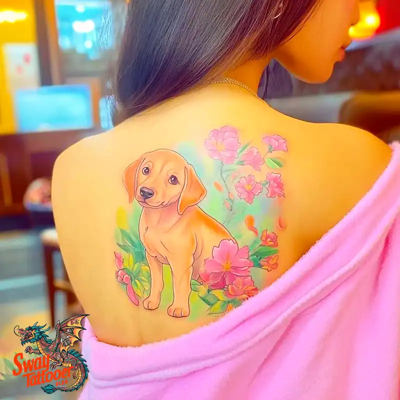 100 Labrador Tattoo Design Ideas, Symbolism and Meaning 72 Labrador tattoo