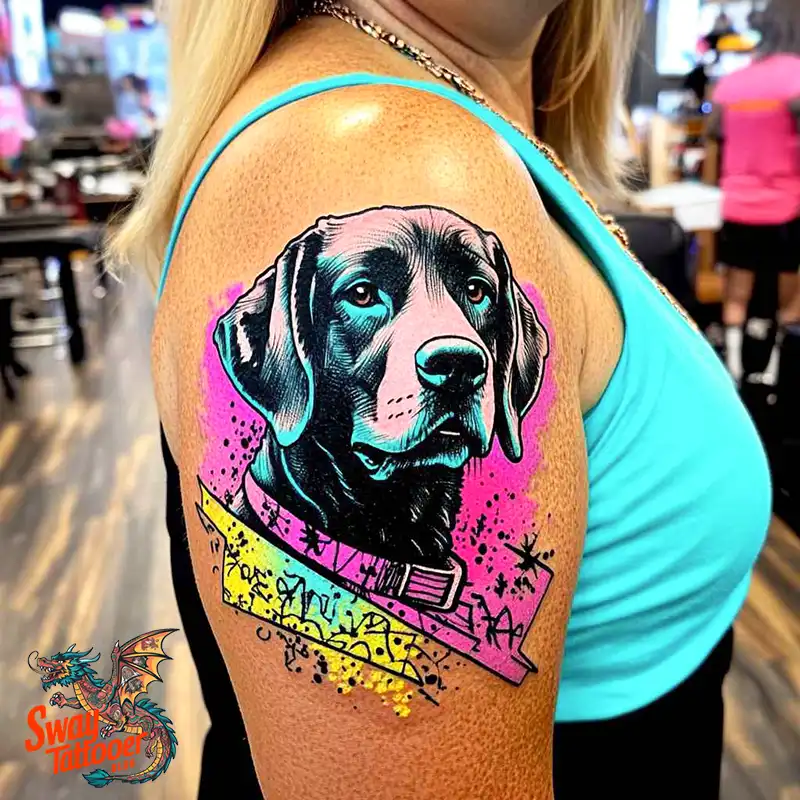 100 Labrador Tattoo Design Ideas, Symbolism and Meaning 70 Labrador tattoo