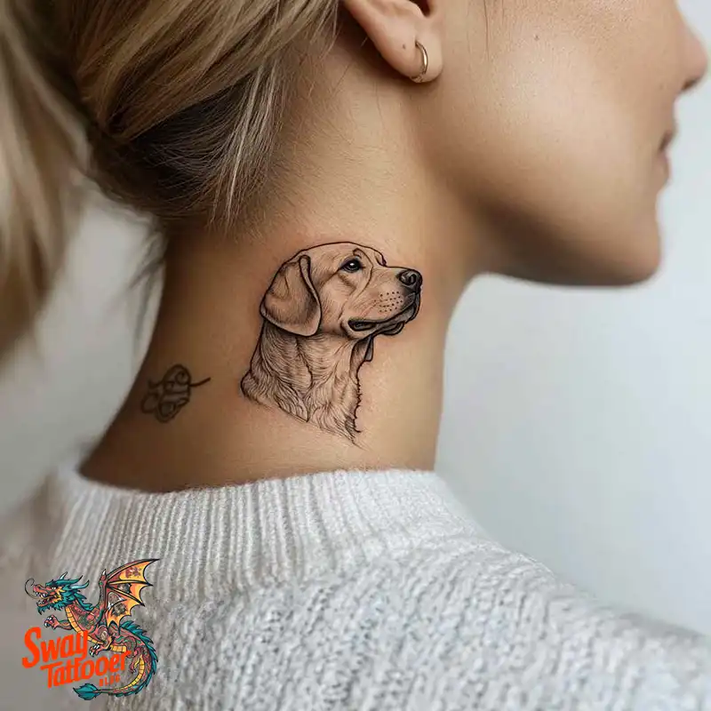 100 Labrador Tattoo Design Ideas, Symbolism and Meaning 49 Labrador tattoo