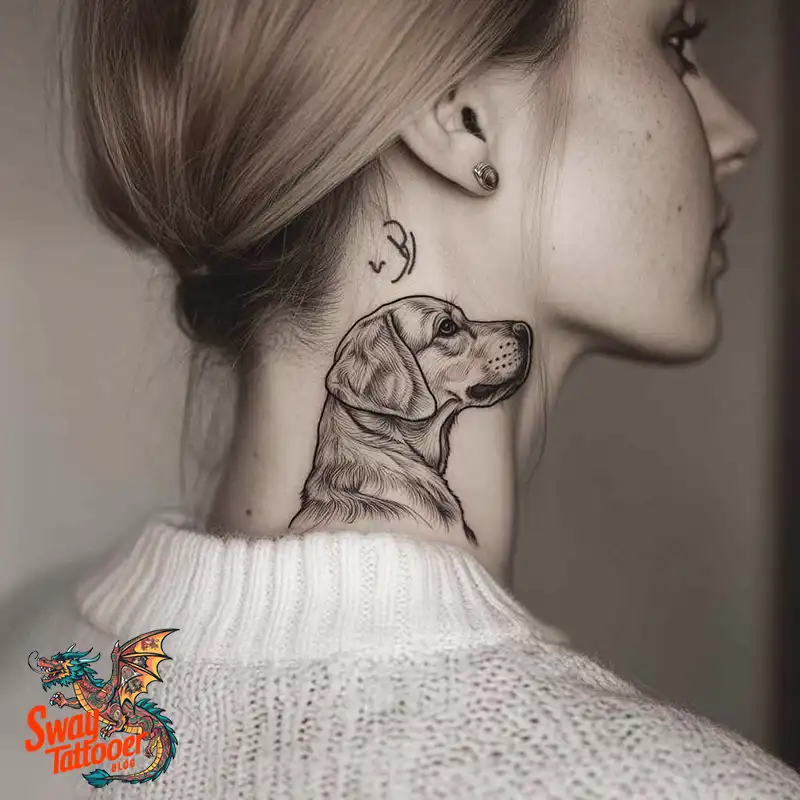 100 Labrador Tattoo Design Ideas, Symbolism and Meaning 54 Labrador tattoo
