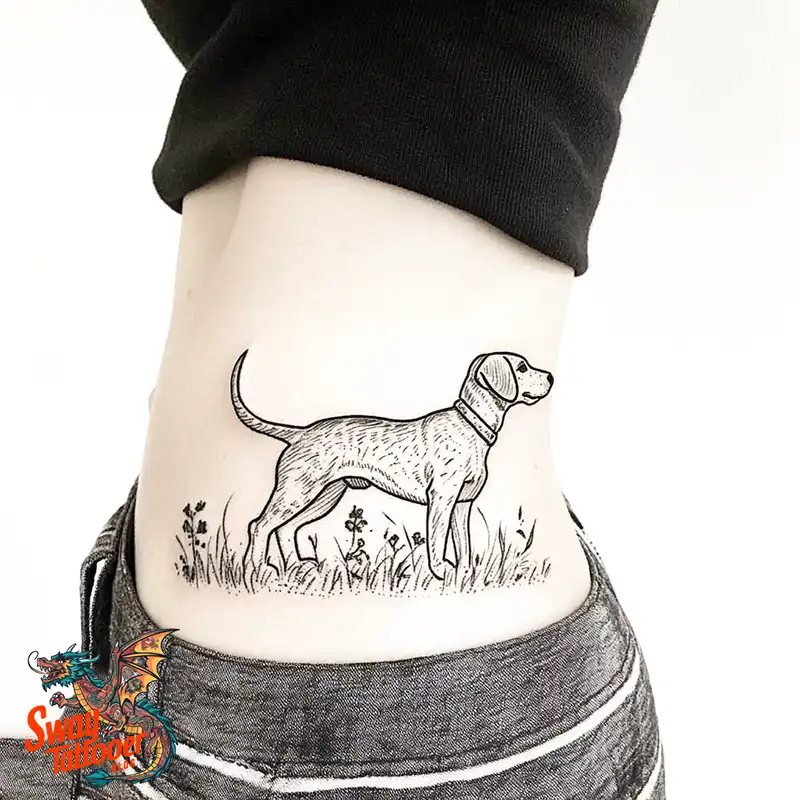 100 Labrador Tattoo Design Ideas, Symbolism and Meaning 48 Labrador tattoo
