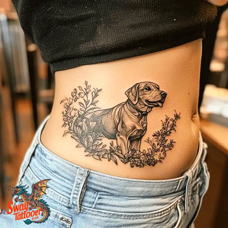 100 Labrador Tattoo Design Ideas, Symbolism and Meaning 45 Labrador tattoo