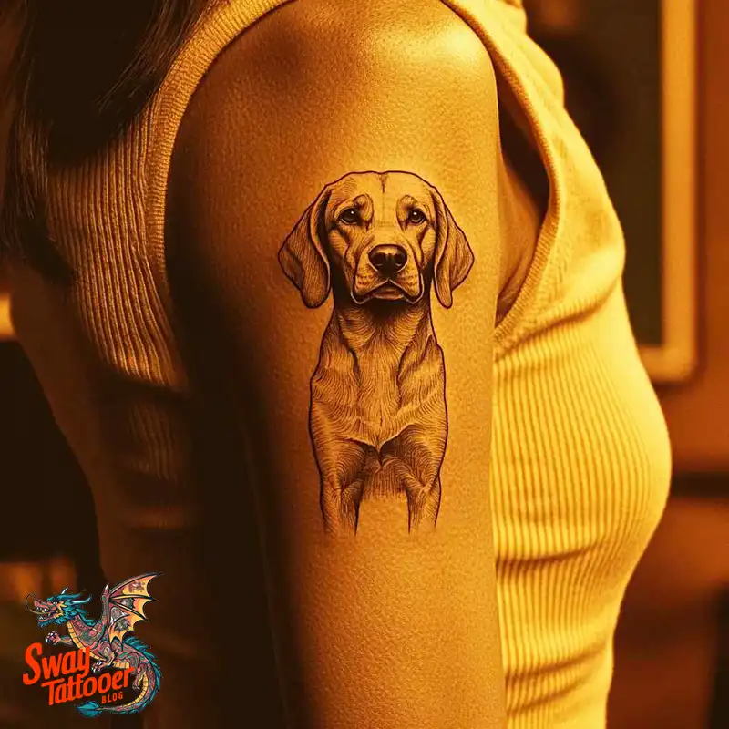 100 Labrador Tattoo Design Ideas, Symbolism and Meaning 21 Labrador tattoo