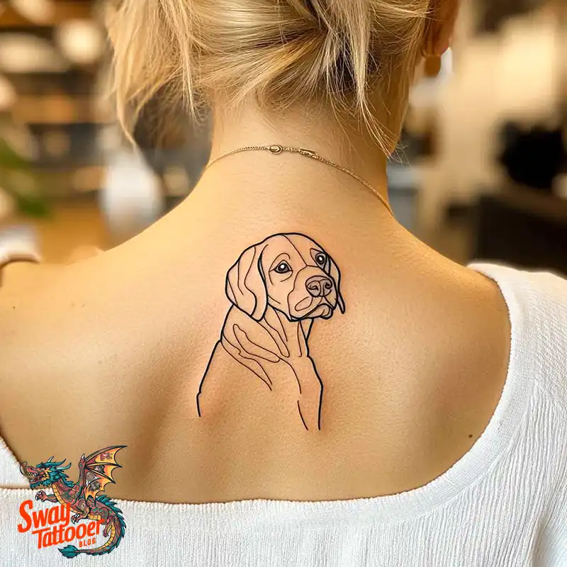 100 Labrador Tattoo Design Ideas, Symbolism and Meaning 19 Labrador tattoo