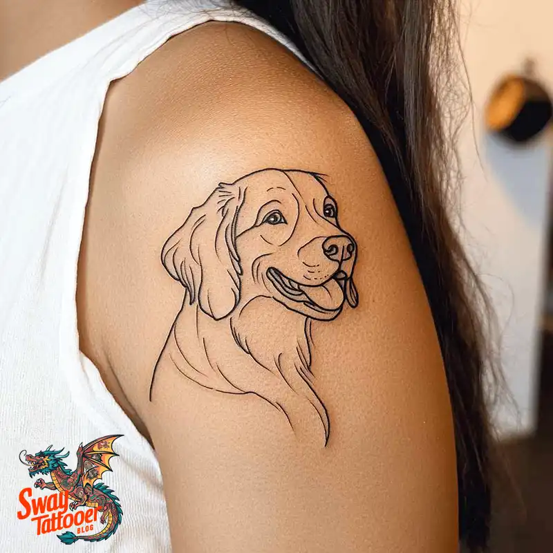 100 Labrador Tattoo Design Ideas, Symbolism and Meaning 17 Labrador tattoo