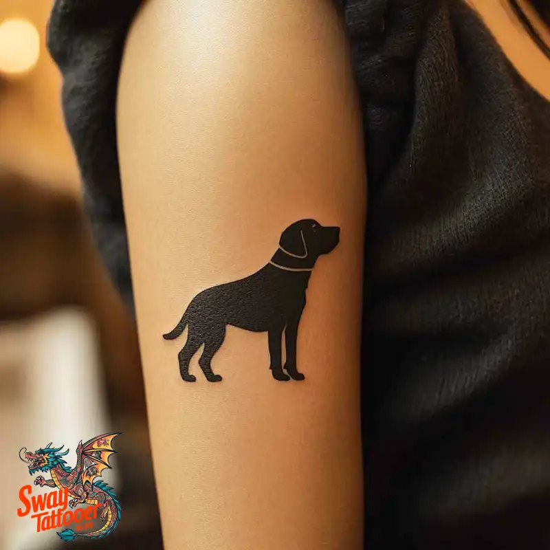 100 Labrador Tattoo Design Ideas, Symbolism and Meaning 8 Labrador tattoo