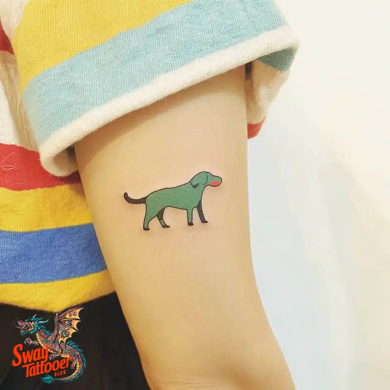 100 Labrador Tattoo Design Ideas, Symbolism and Meaning 7 Labrador tattoo
