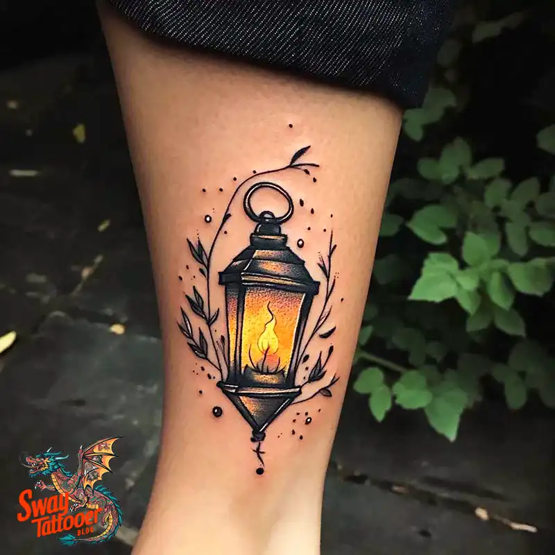 lantern tattoo