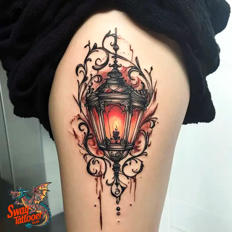 lantern tattoo