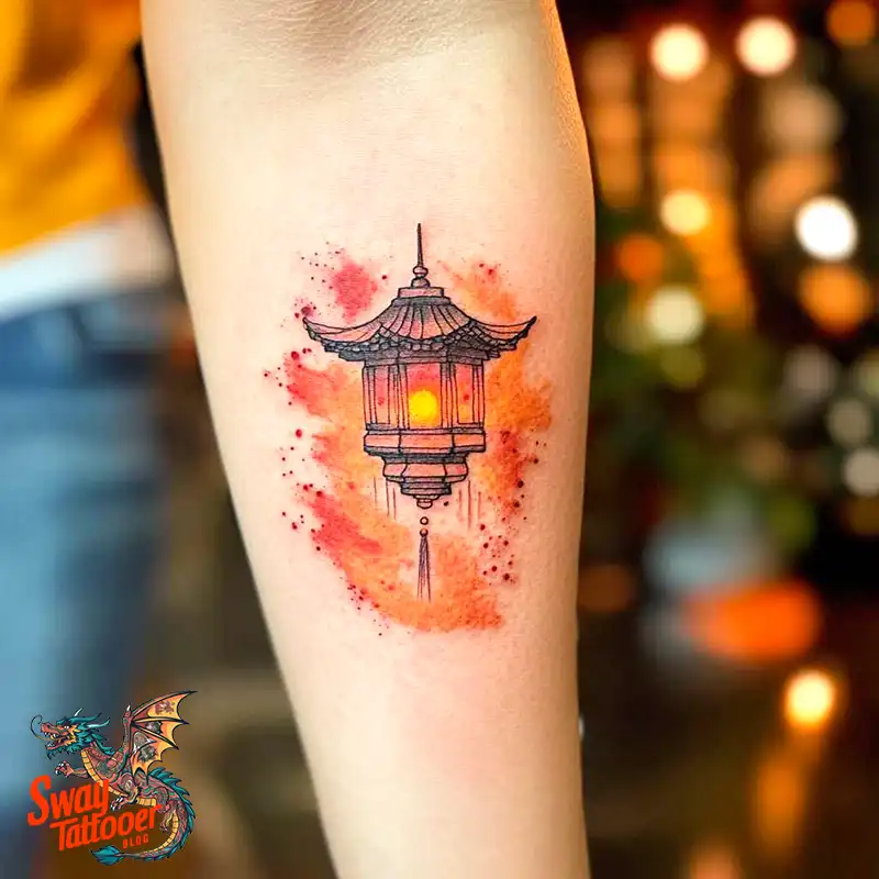 lantern tattoo