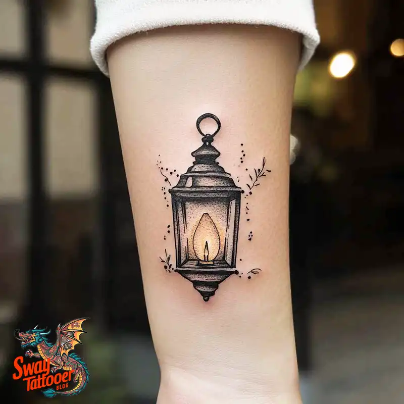 lantern tattoo