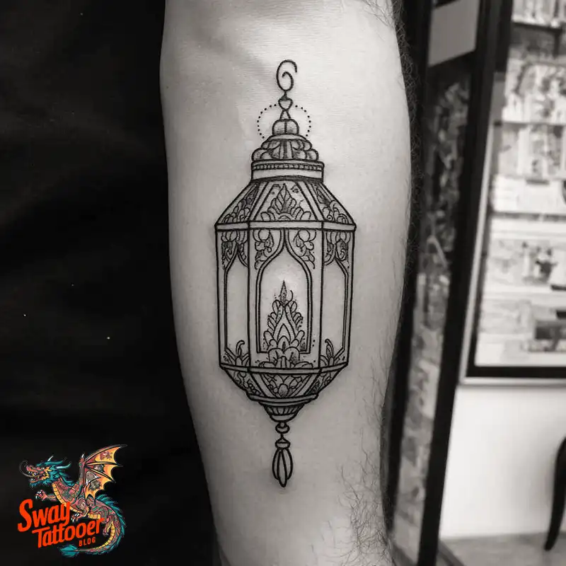 lantern tattoo