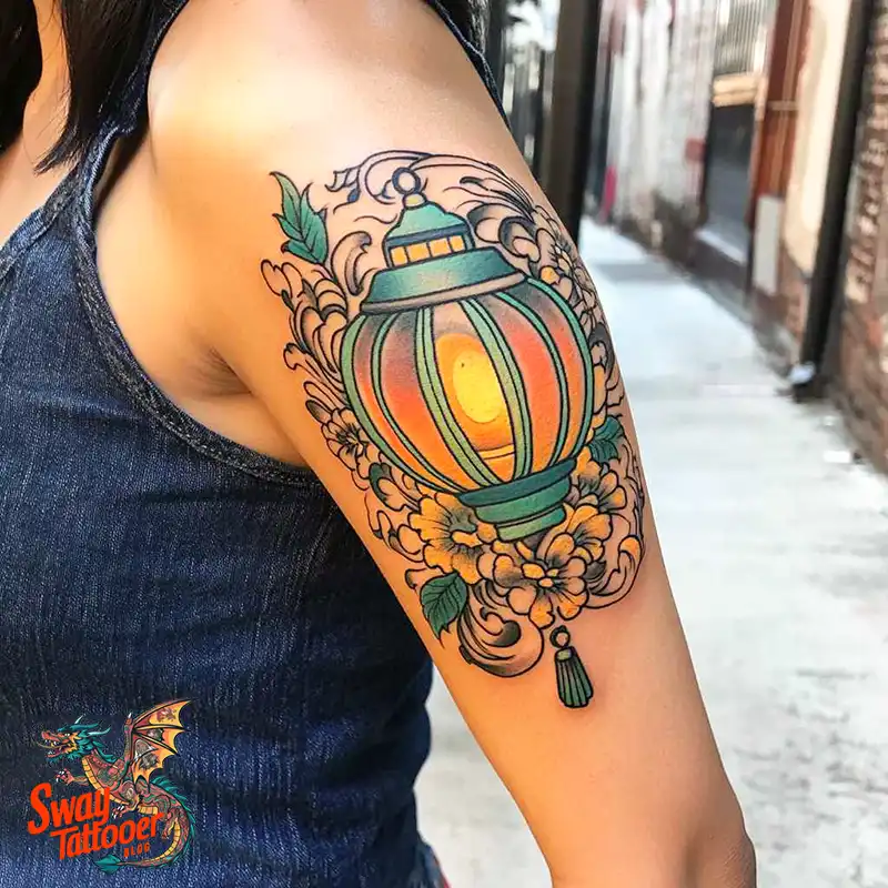 lantern tattoo