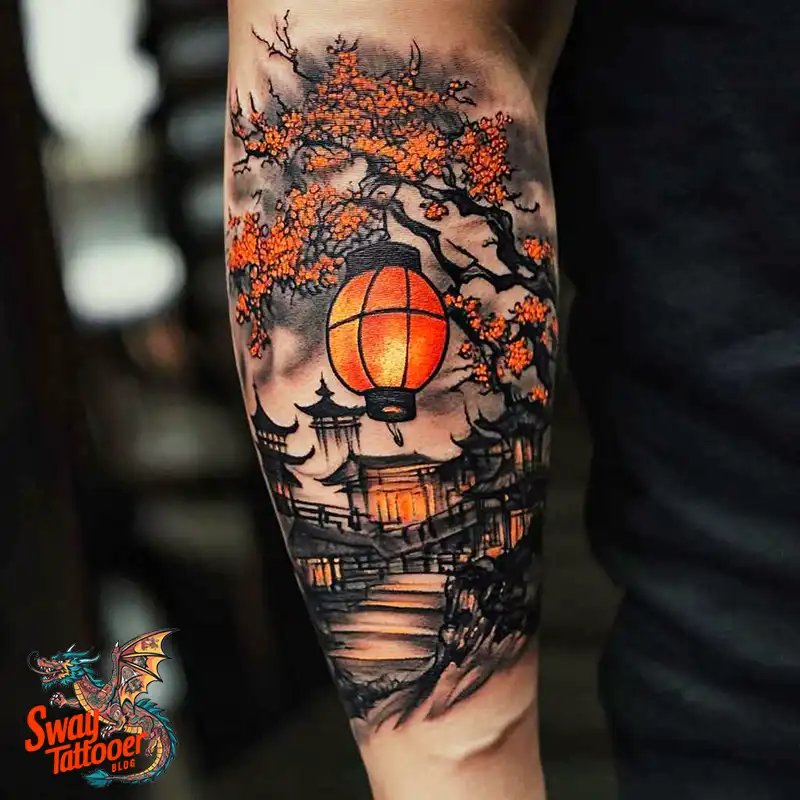lantern tattoo