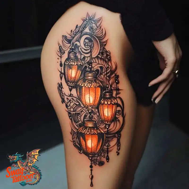 lantern tattoo