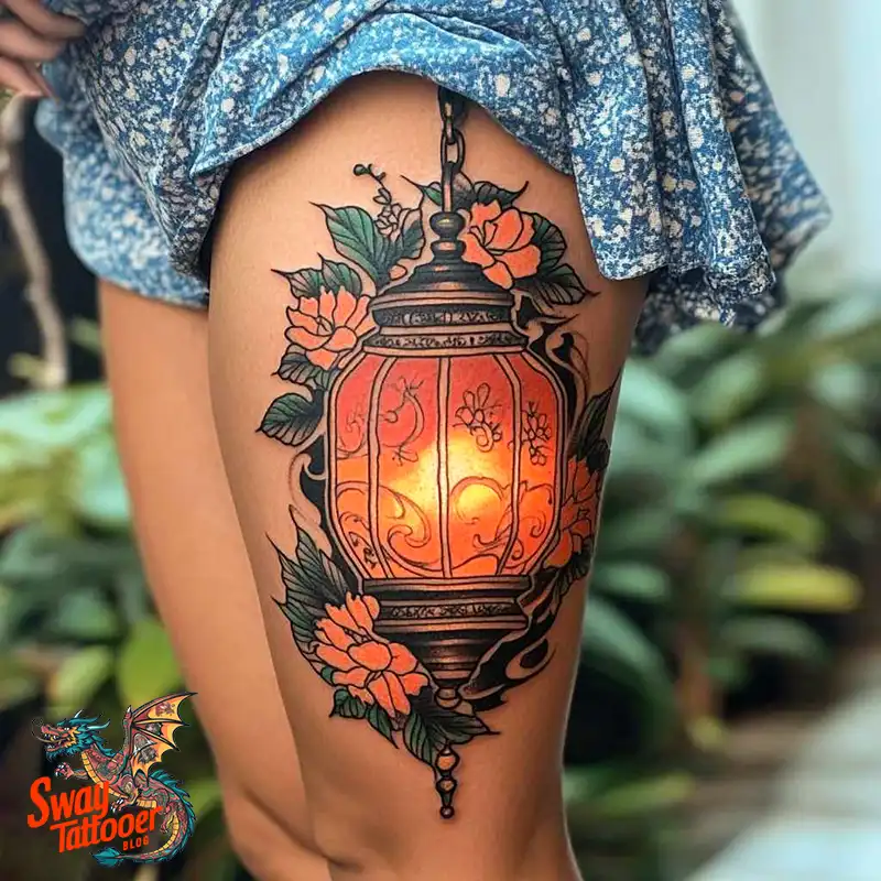 lantern tattoo