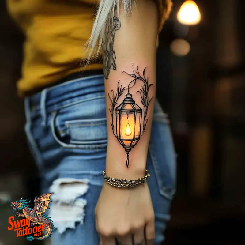 lantern tattoo