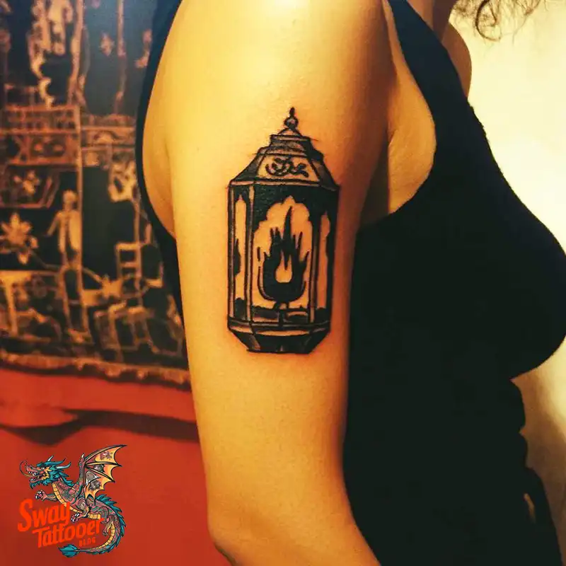 lantern tattoo