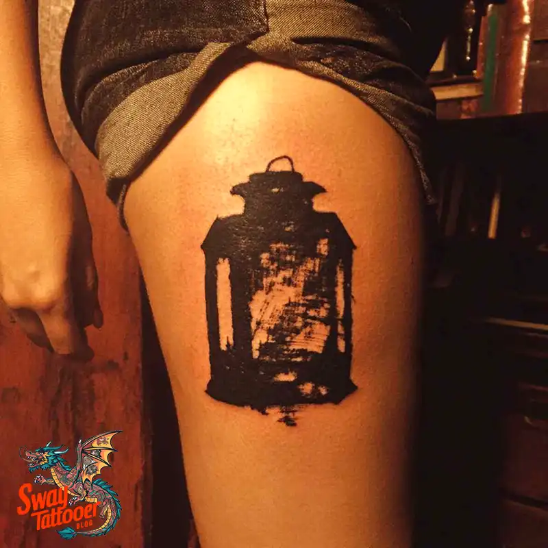 lantern tattoo