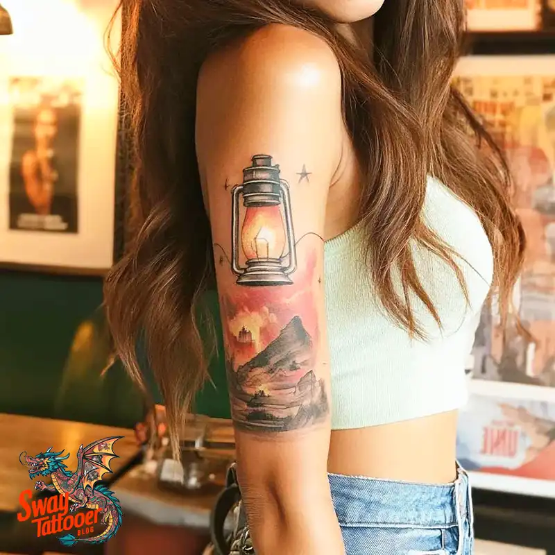 lantern tattoo