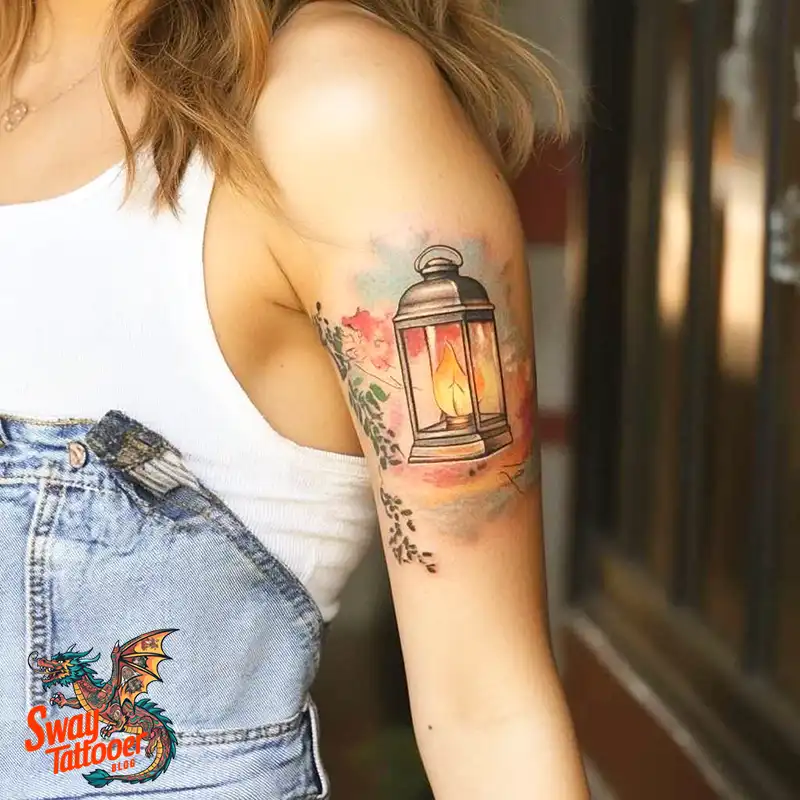 lantern tattoo
