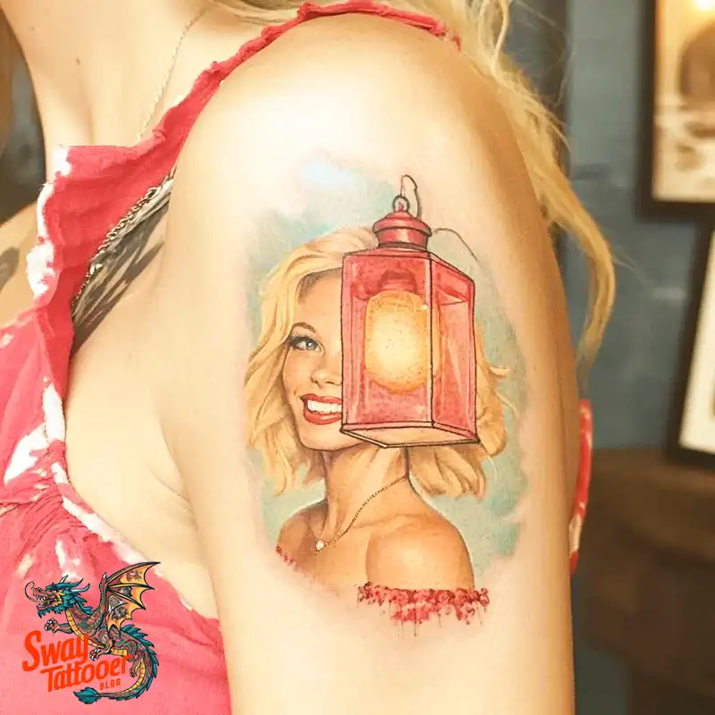 lantern tattoo