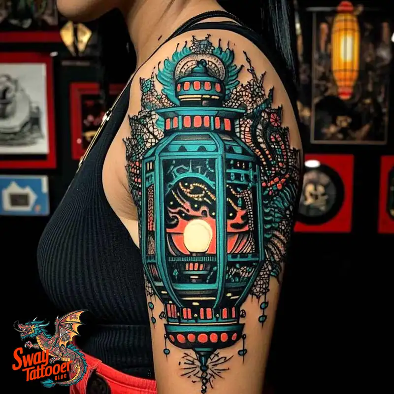 lantern tattoo