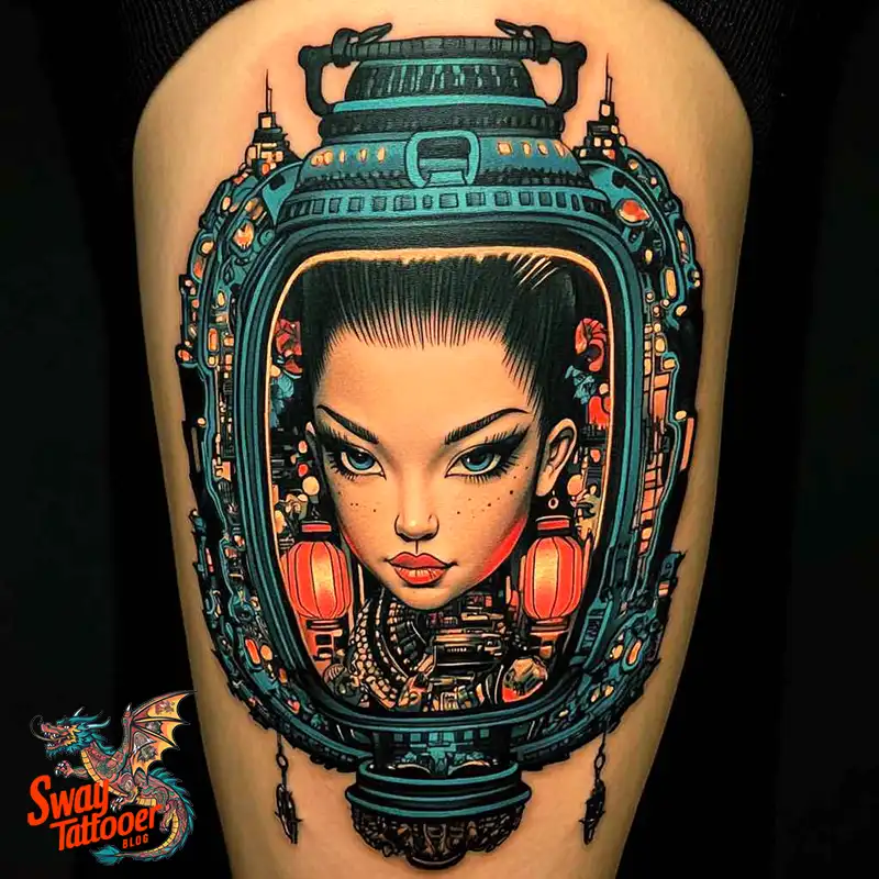 lantern tattoo