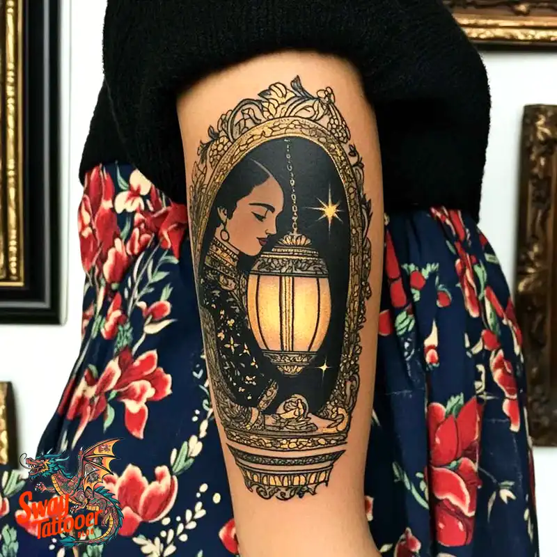 lantern tattoo