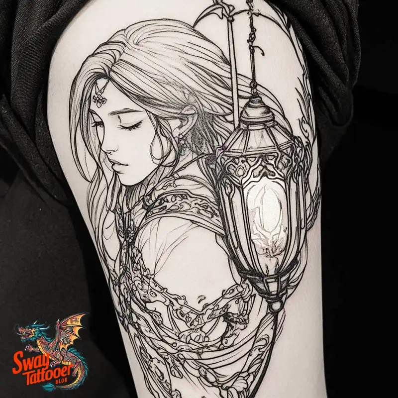 lantern tattoo