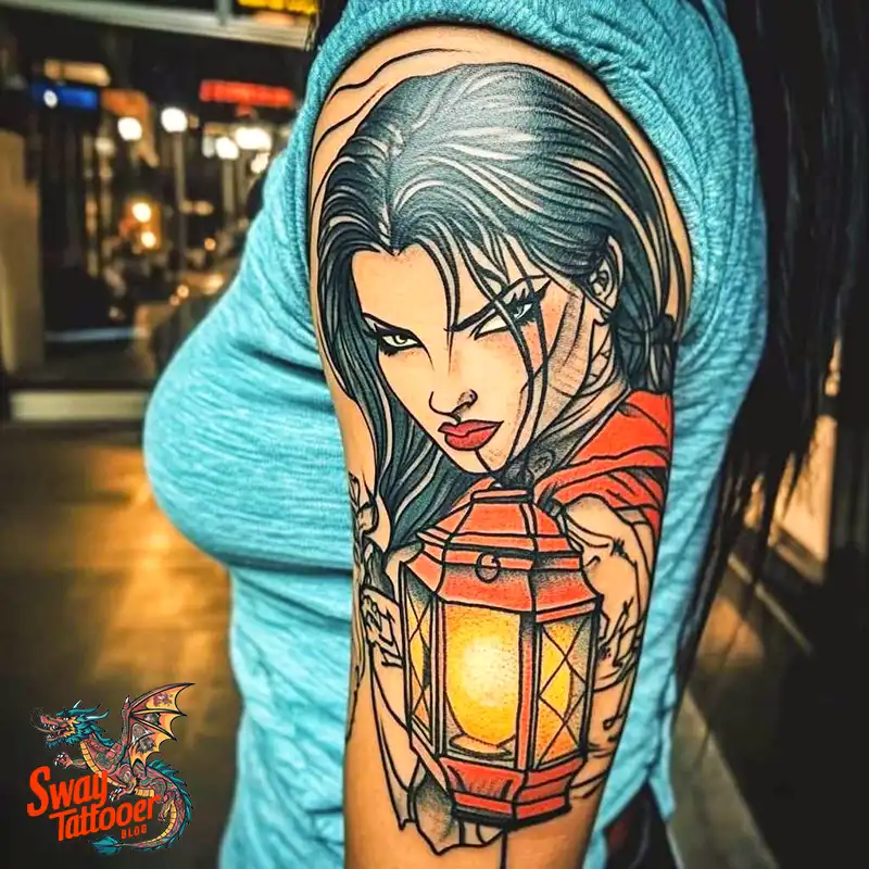 lantern tattoo
