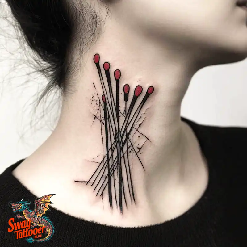 75 Matchstick tattoo Design Ideas, Meaning & Symbolism 63 Matchstick tattoo
