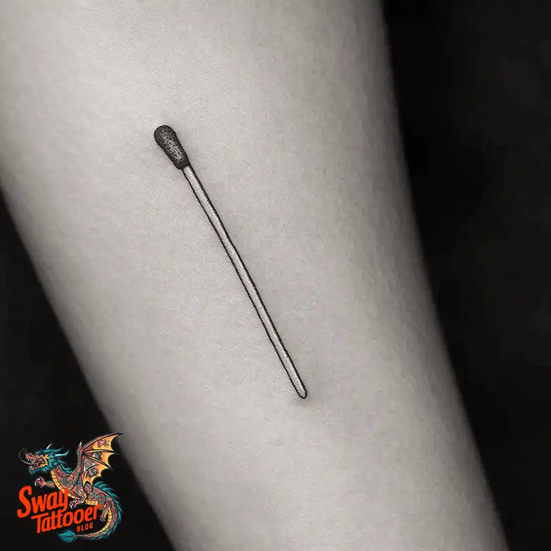 75 Matchstick tattoo Design Ideas, Meaning & Symbolism 49 Matchstick tattoo