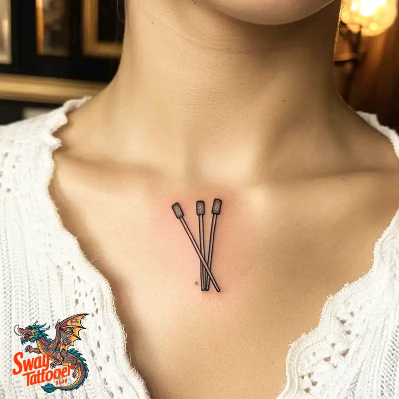 75 Matchstick tattoo Design Ideas, Meaning & Symbolism 68 Matchstick tattoo