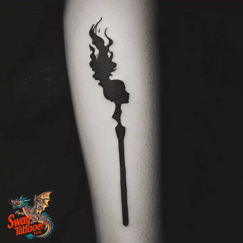 75 Matchstick tattoo Design Ideas, Meaning & Symbolism 7 Matchstick tattoo
